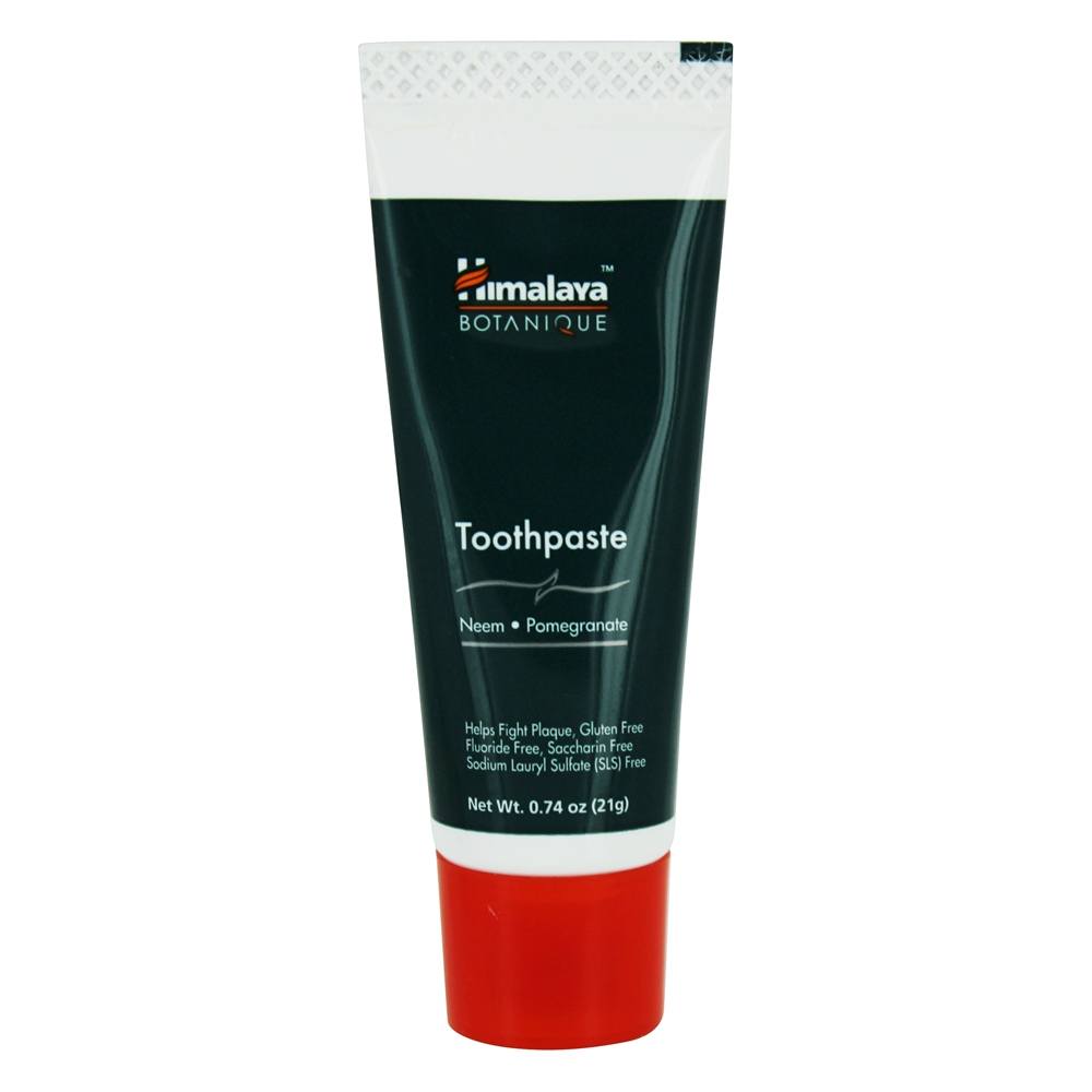 Escova De Dentes Livre De Fluoreto Tamanho De Viagem Neem & Romã - 0.74 oz. Botanique - Imagem 2