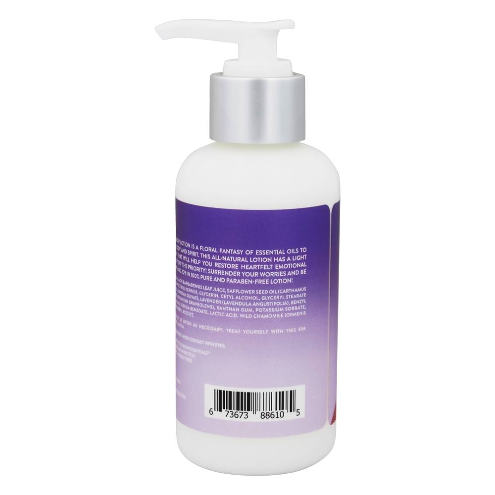 Relaxe Mão e Loção Corporal Floral - 4 oz. Little Moon Essentials - Imagem 3