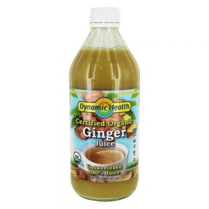 Comprar ginger orgânico certificado 100 % suco sem açúcar - 16 fl. Oz. Dynamic health preço no brasil alimentos & lanches gengibre suplemento importado loja 43 online promoção -