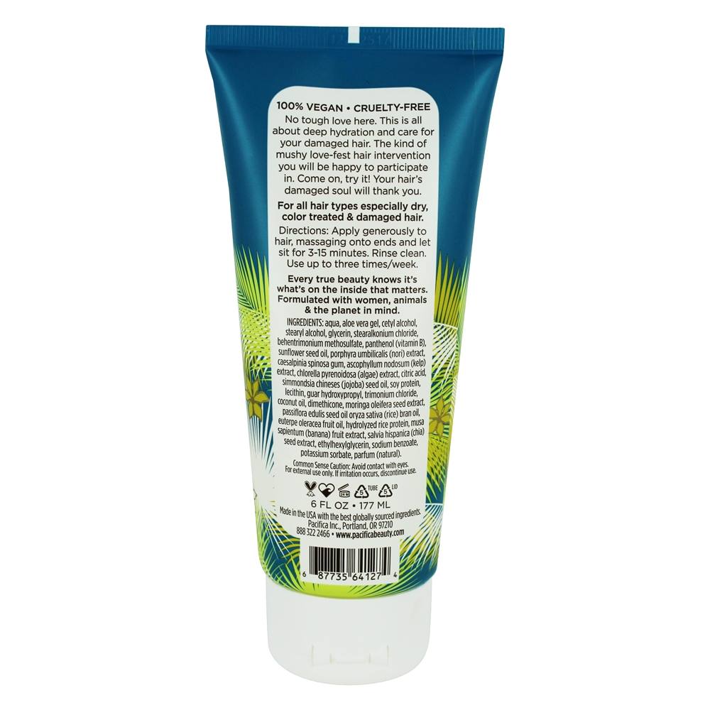 Banana Amor Profundidade Intensivo Umidade Cabelo Máscara - 6 fl. oz. Pacifica - Imagem 2