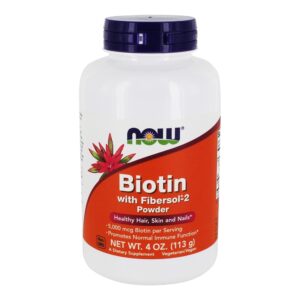 Comprar biotina com fibersol-2 em pó - 4 oz. Now foods preço no brasil banho & beleza biotina cuidados com a pele cuidados com as unhas mãos & unhas suplemento importado loja 223 online promoção -