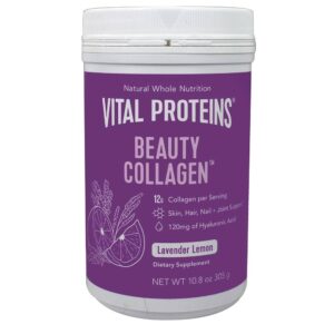 Limão de lavanda de pó de colágeno beleza - 10.8 oz. Vital Proteins