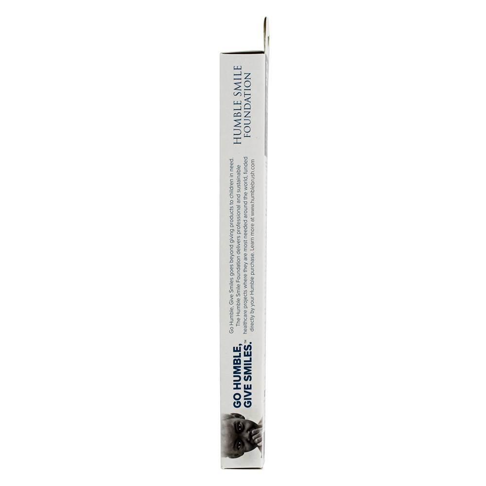 Escova de dentes suave para adultos Humble Bamboo White The Humble Co. - Imagem 4