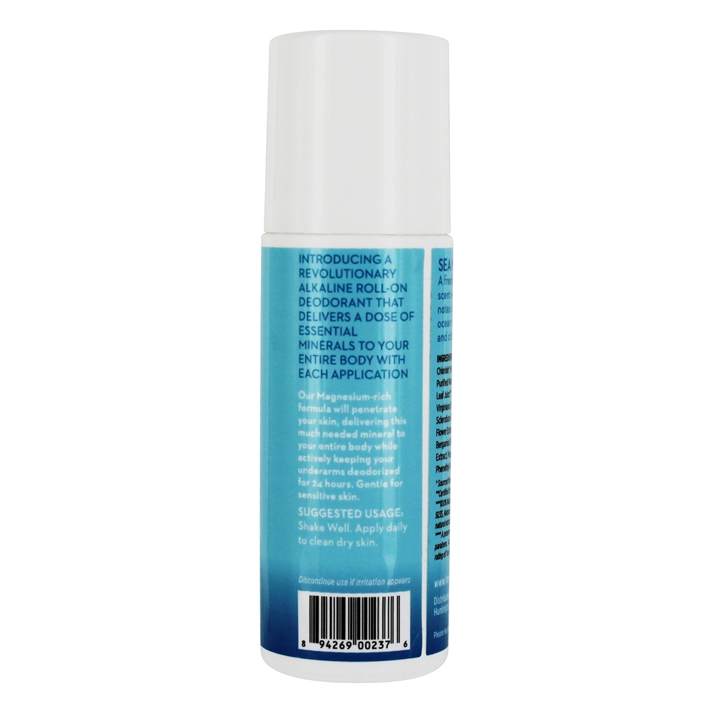 Mineral Marinho De Desodorante Roll-On De Magnésio - 2.5 fl. oz. Honestly pHresh - Imagem 3