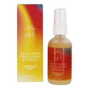 Comprar spray desodorante pré-probiótico frangipani & monoi - 2 oz. Honestly phresh preço no brasil cuidados pessoais & beleza desodorantes suplemento importado loja 5 online promoção -