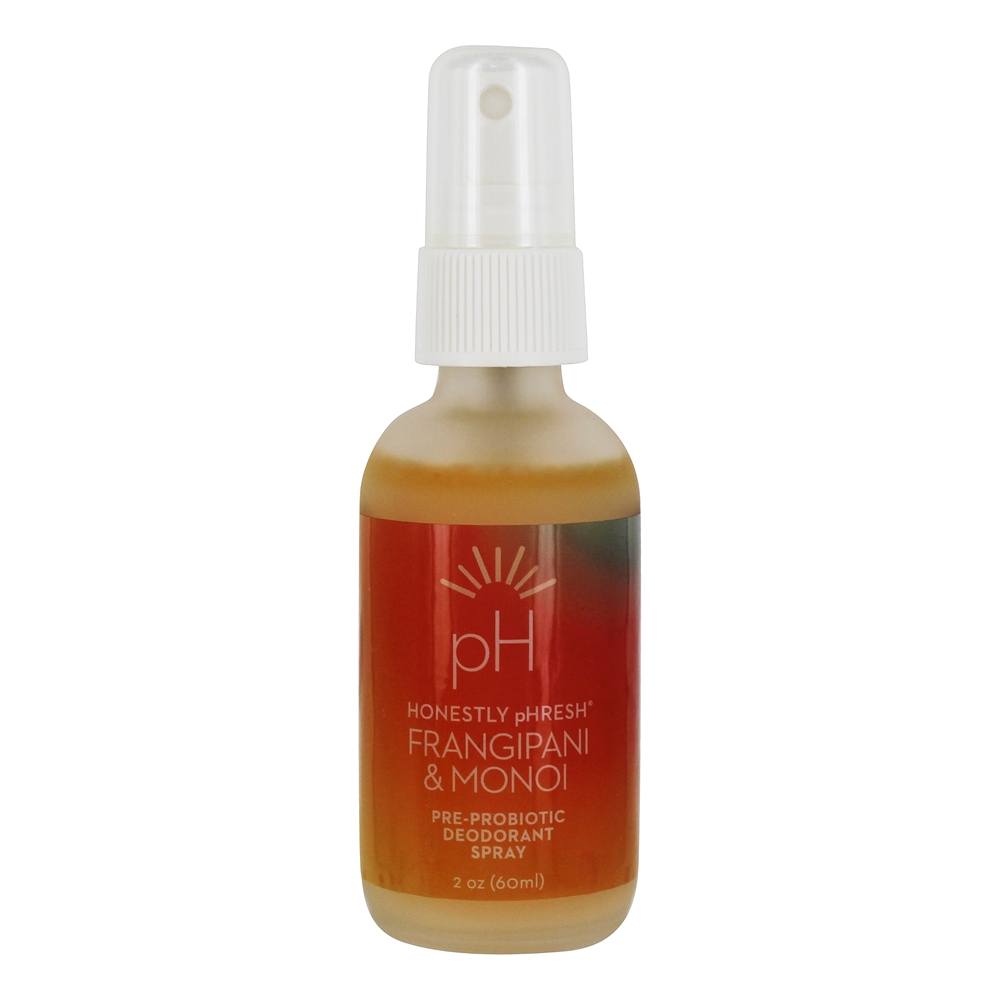 Spray desodorante pré-probiótico Frangipani & Monoi - 2 oz. Honestly pHresh - Imagem 2