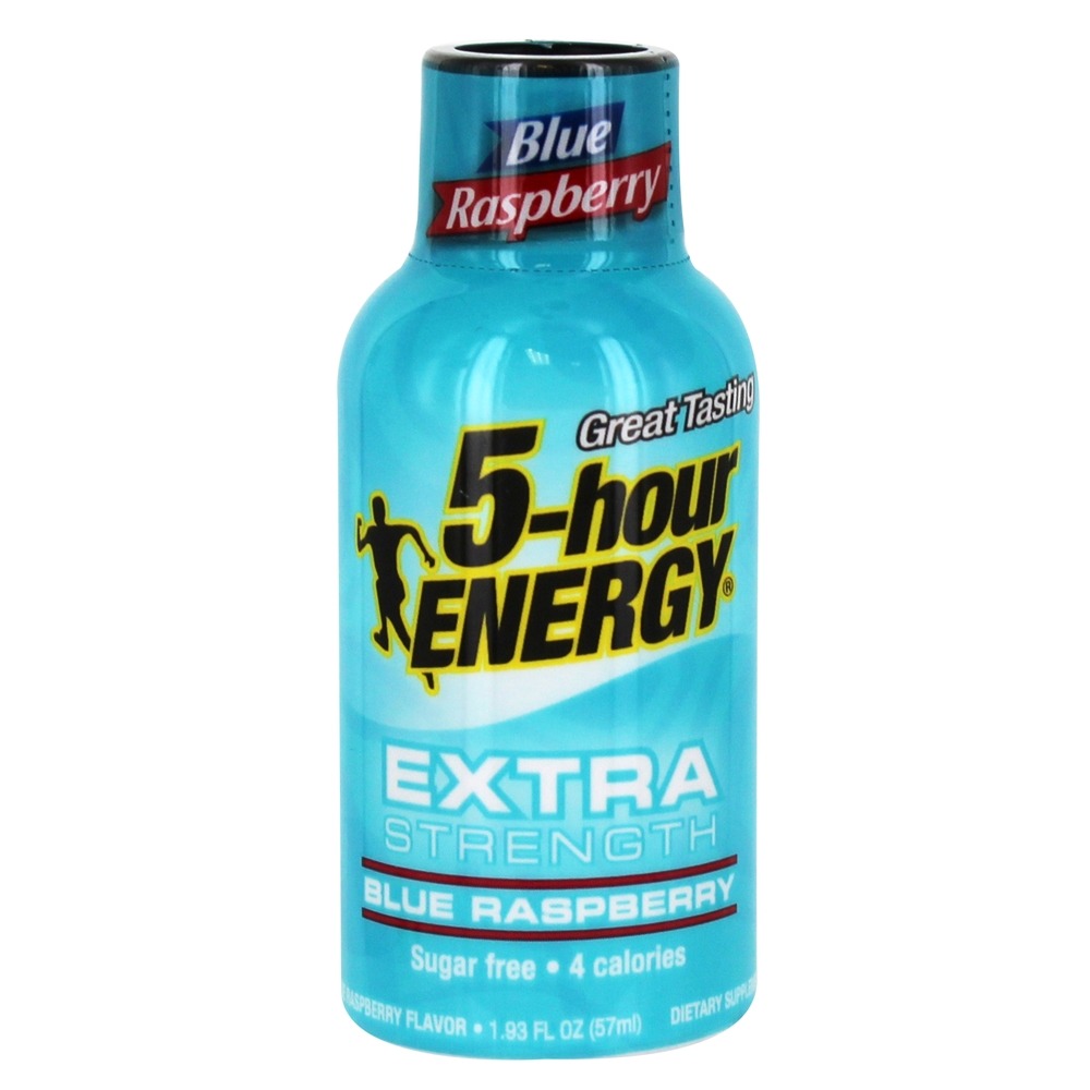 Framboesa Azul com Energia Extra Forte - 12 Frasco (s) 5-Hour Energy - Imagem 3