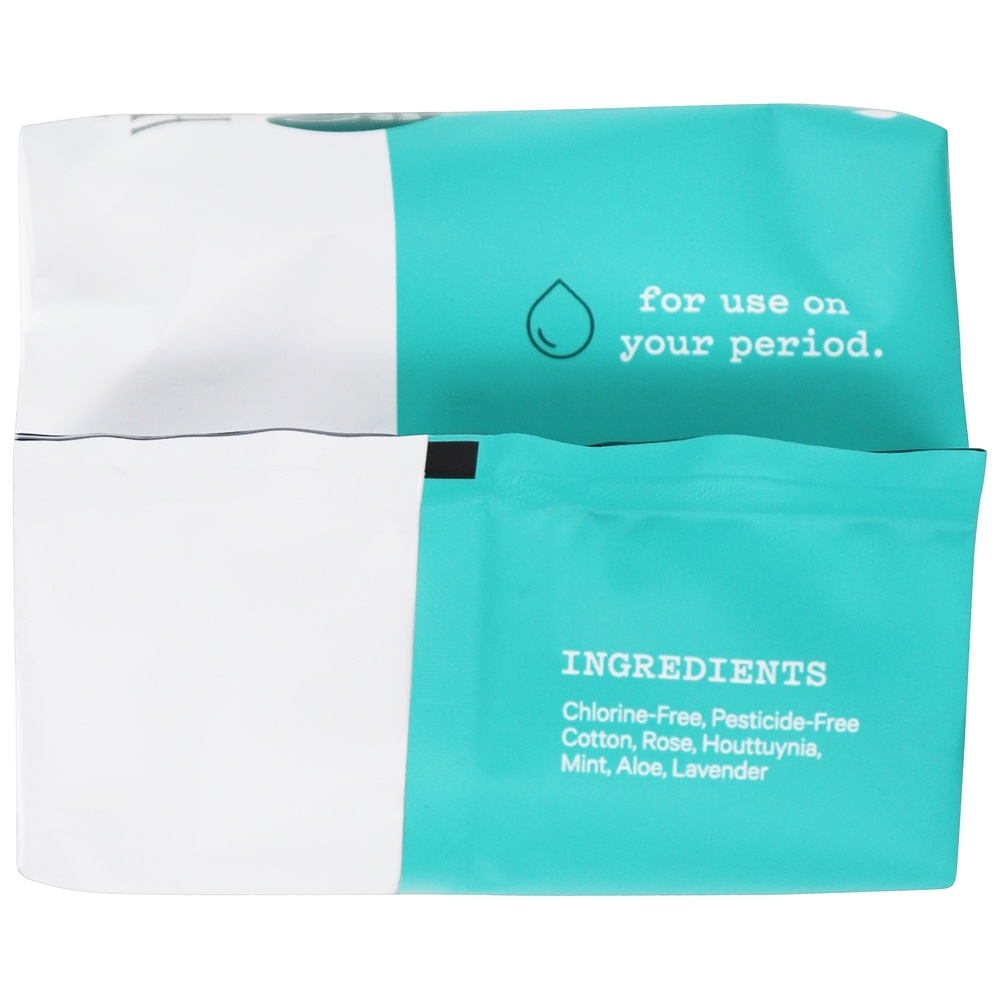 Almofadas Menstruais Herbal-Infused com Asas Super - 16 Almofadas The Honey Pot Company - Imagem 2