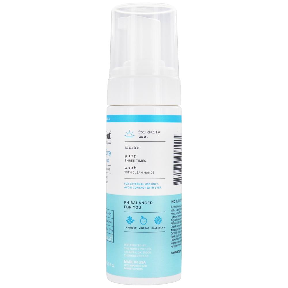 Lavagem de espuma sensível - 5.51 fl. oz. The Honey Pot Company - Imagem 3