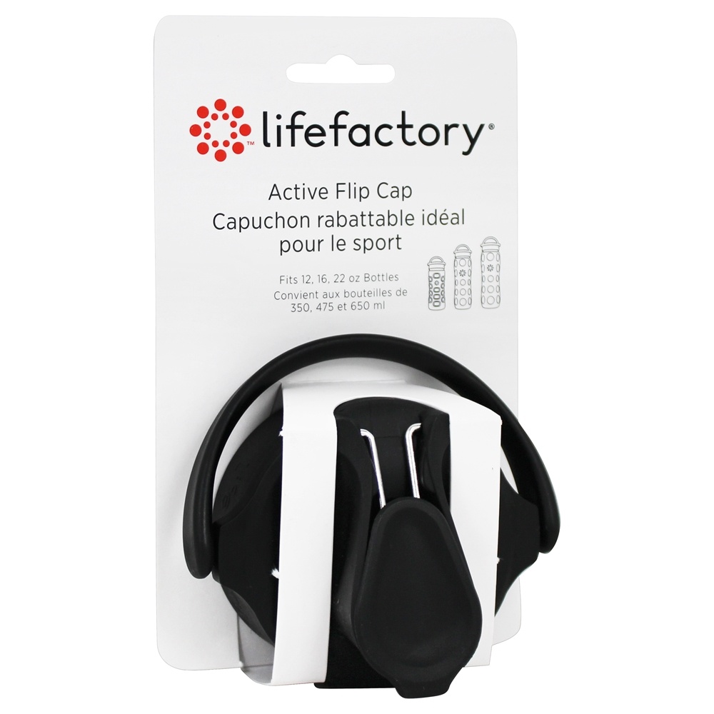 Limite ativo para 12 , 16 e 22 oz. Ônix de garrafas Lifefactory