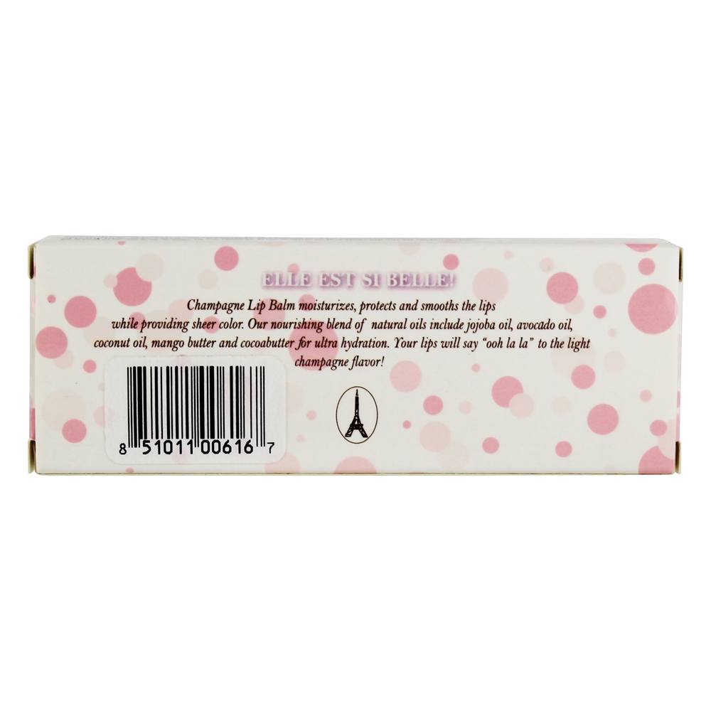 Champanhe Colorido Lábio Bálsamo Sarau Quente Vermelho - 0.42 fl. oz. Lucie + Pompette - Imagem 4
