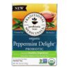 Comprar chá de ervas probiótico delicioso orgânico peppermint - 16 saquinhos de chá traditional medicinals preço no brasil chás e café chás medicinais suplemento importado loja 1 online promoção -