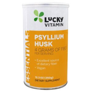 Comprar casca de psyllium - 12. 3 oz. Luckyvitamin preço no brasil casca de psyllium suplementos nutricionais suplemento importado loja 297 online promoção -
