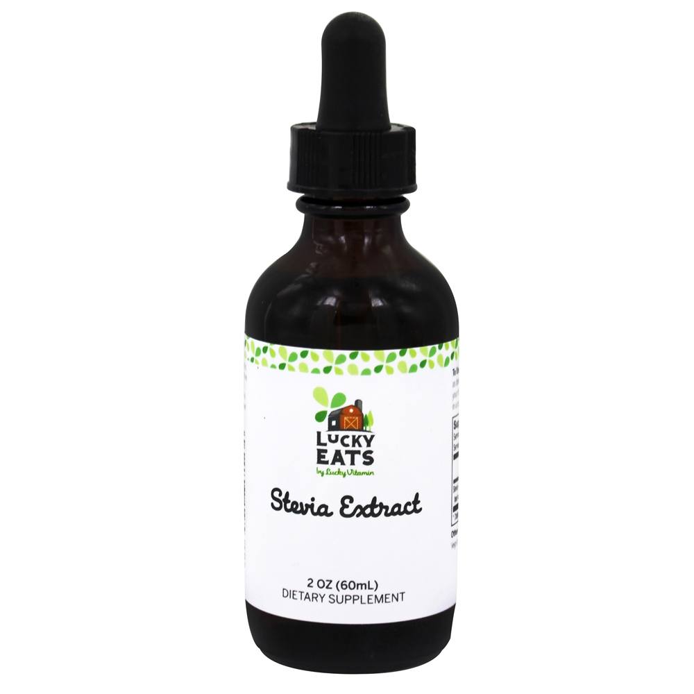 Extrato líquido de estévia sem álcool sem sabor - 2 fl. oz. LuckyEats