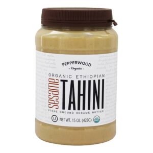 Comprar manteiga de tahini de gergelim etíope terrestre de pedra orgânica - 15 oz. Pepperwood organics preço no brasil alimentos & lanches mingau de aveia suplemento importado loja 211 online promoção -
