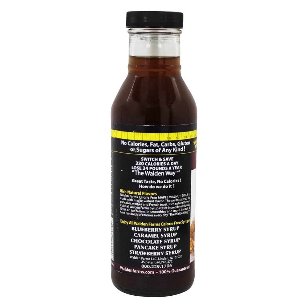 Caloria Livre Xarope Bordo Nogueira - 12 fl. oz. Walden Farms - Imagem 3