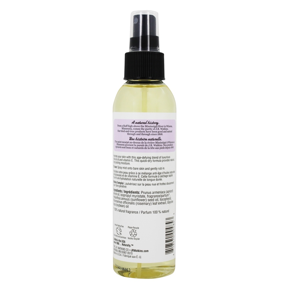 Lavanda de névoa de óleo de corpo - 6 fl. oz. JR Watkins - Imagem 2