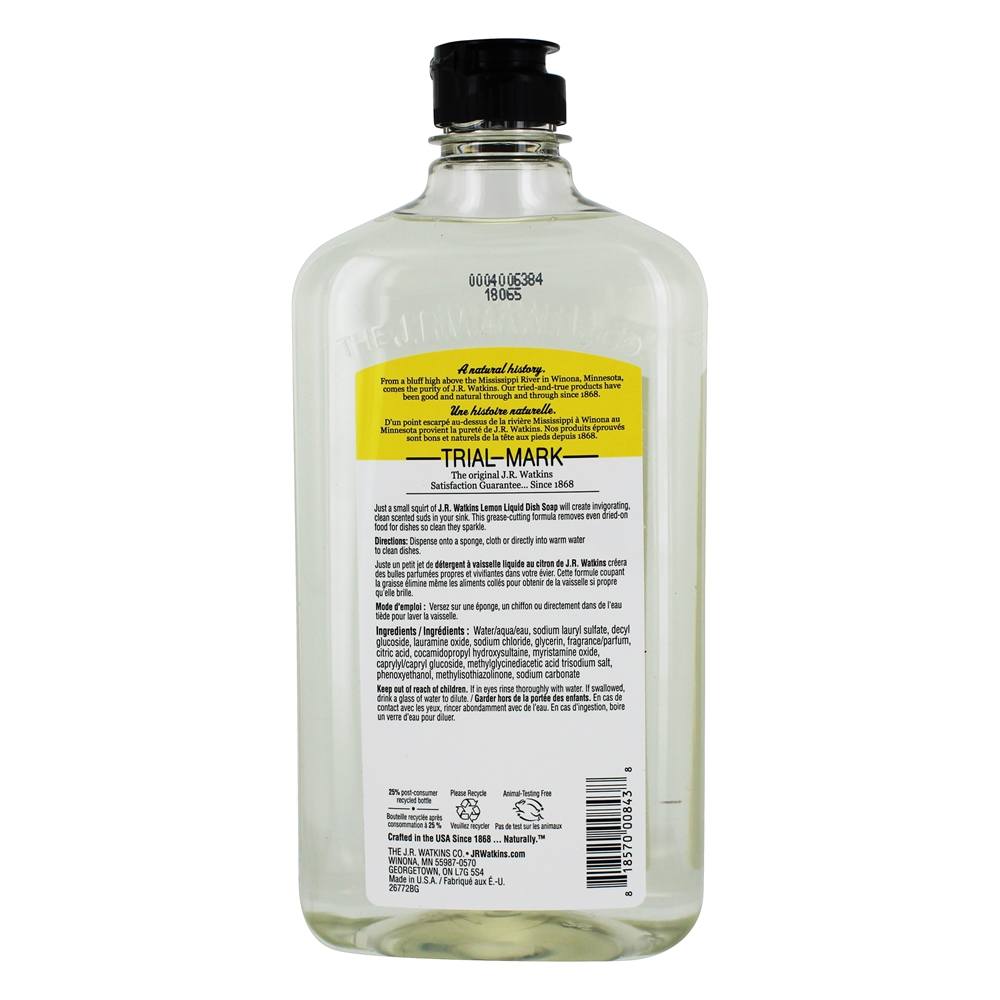 Líquido Prato Sabão Limão - 24 fl. oz. JR Watkins - Imagem 2