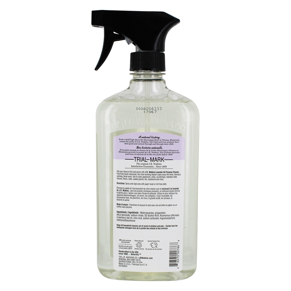 Lavanda Universal Purpose Cleaner - 24 fl. oz. JR Watkins - Imagem 2