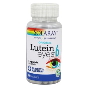Comprar luteína olhos original 6 mg. - 60 cápsula (s) vegetal (s) solaray preço no brasil luteína suplementos nutricionais suplemento importado loja 117 online promoção -