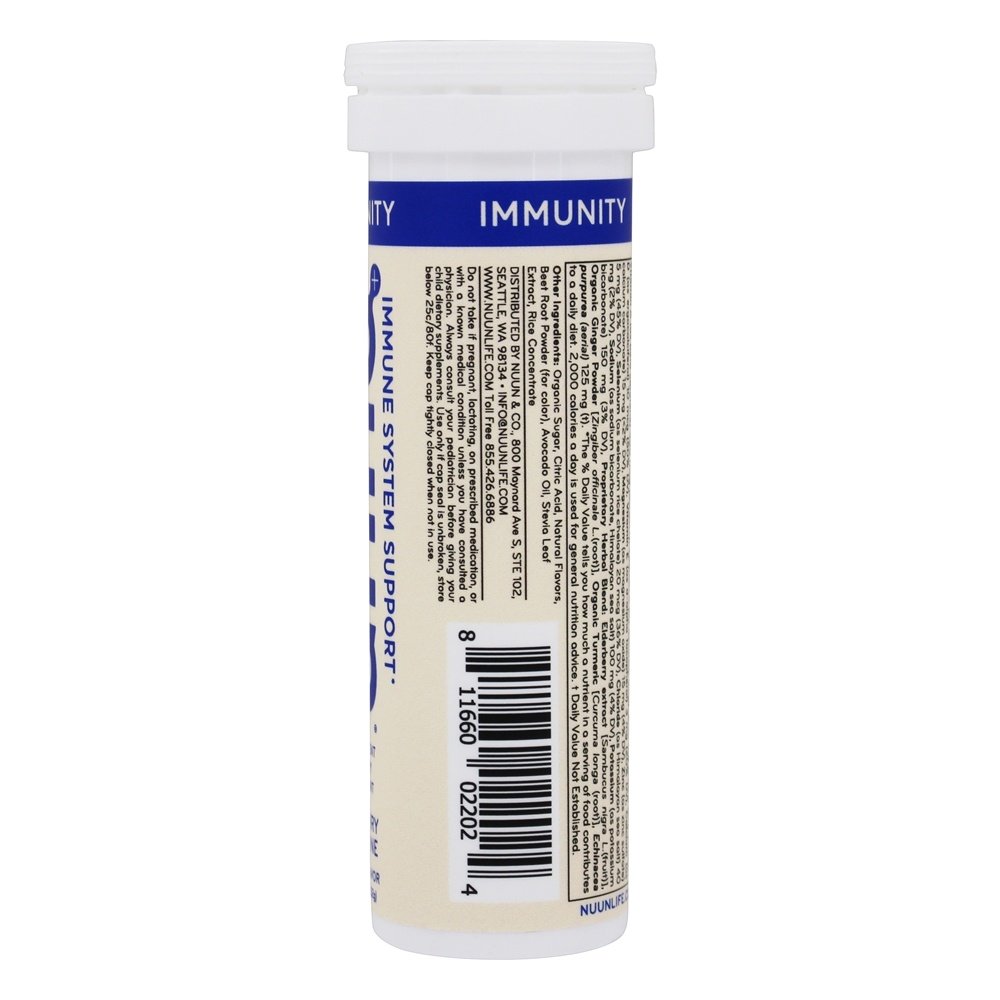 Tangerina Effervescent do mirtilo do apoio do sistema imunitário da hidratação - 10 Tablets Nuun - Imagem 3