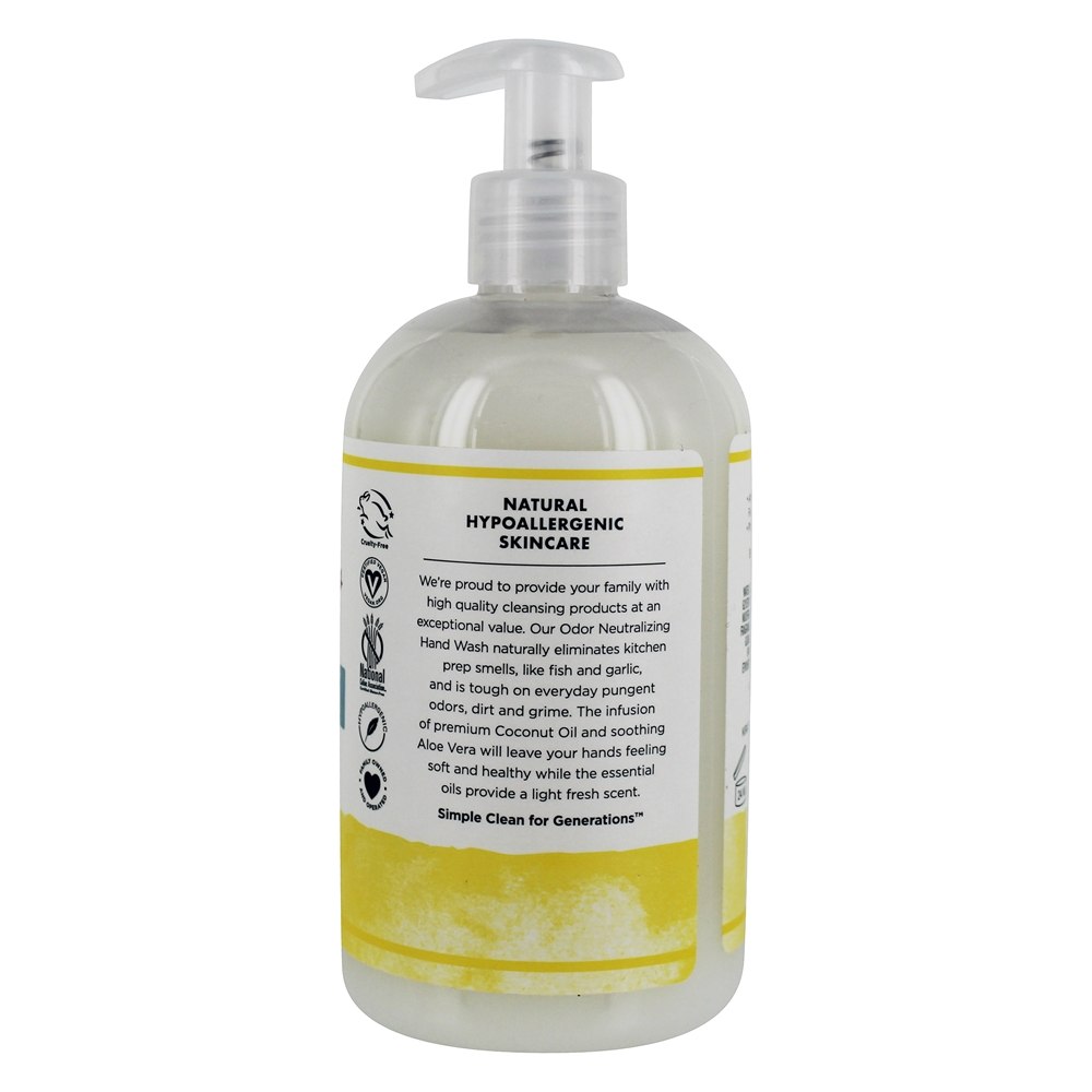 Odor Neutralizador de Sabonete Líquido Hidratante para Mãos Limão e Eucalipto - 12 fl. oz. Kirk's Natural - Imagem 3