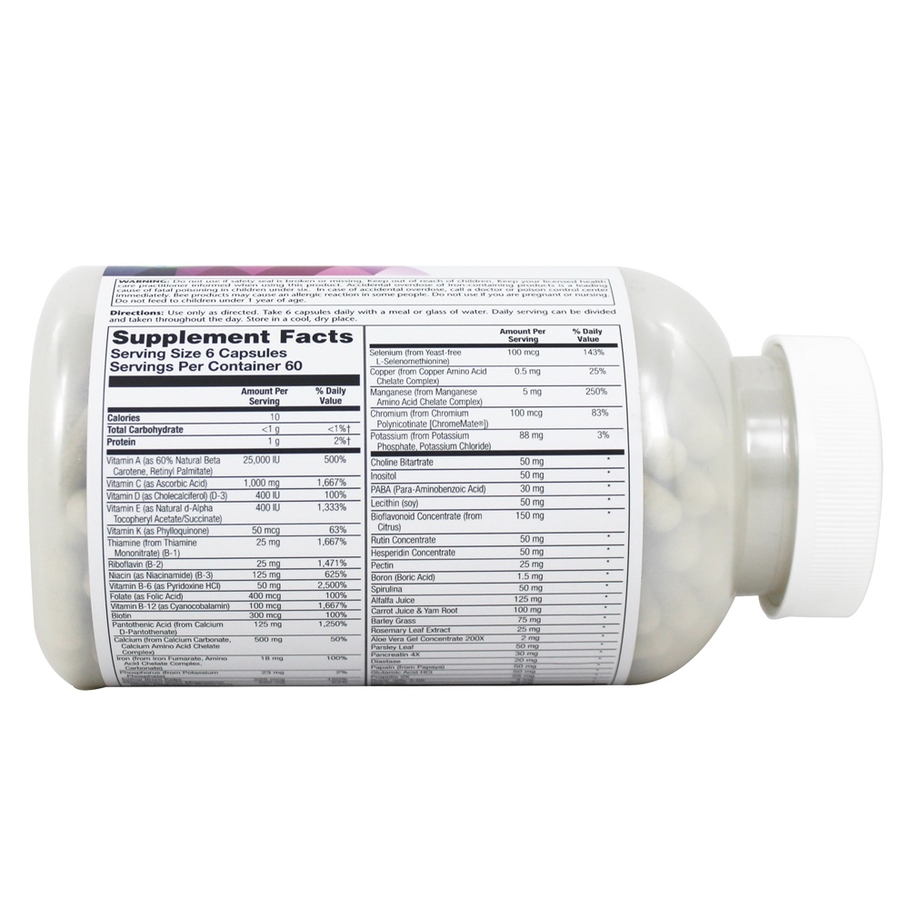 Spectro Multivitamin - Cápsulas 360 Solaray - Imagem 3