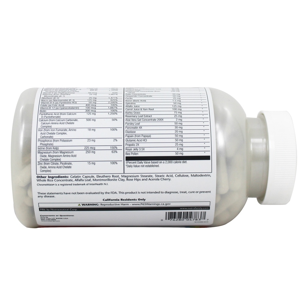 Spectro Multivitamin - Cápsulas 360 Solaray - Imagem 4