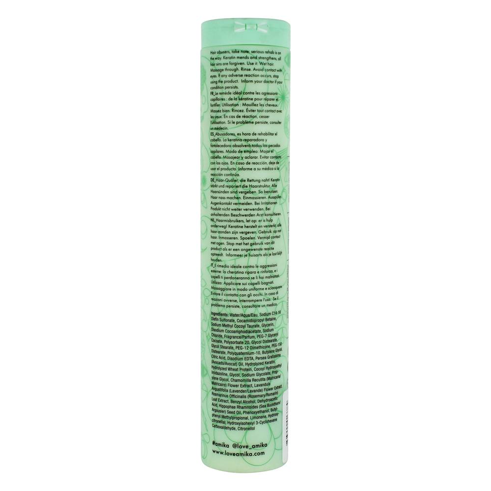 O shampoo Kure Repair - 10 fl. oz. Amika - Imagem 2