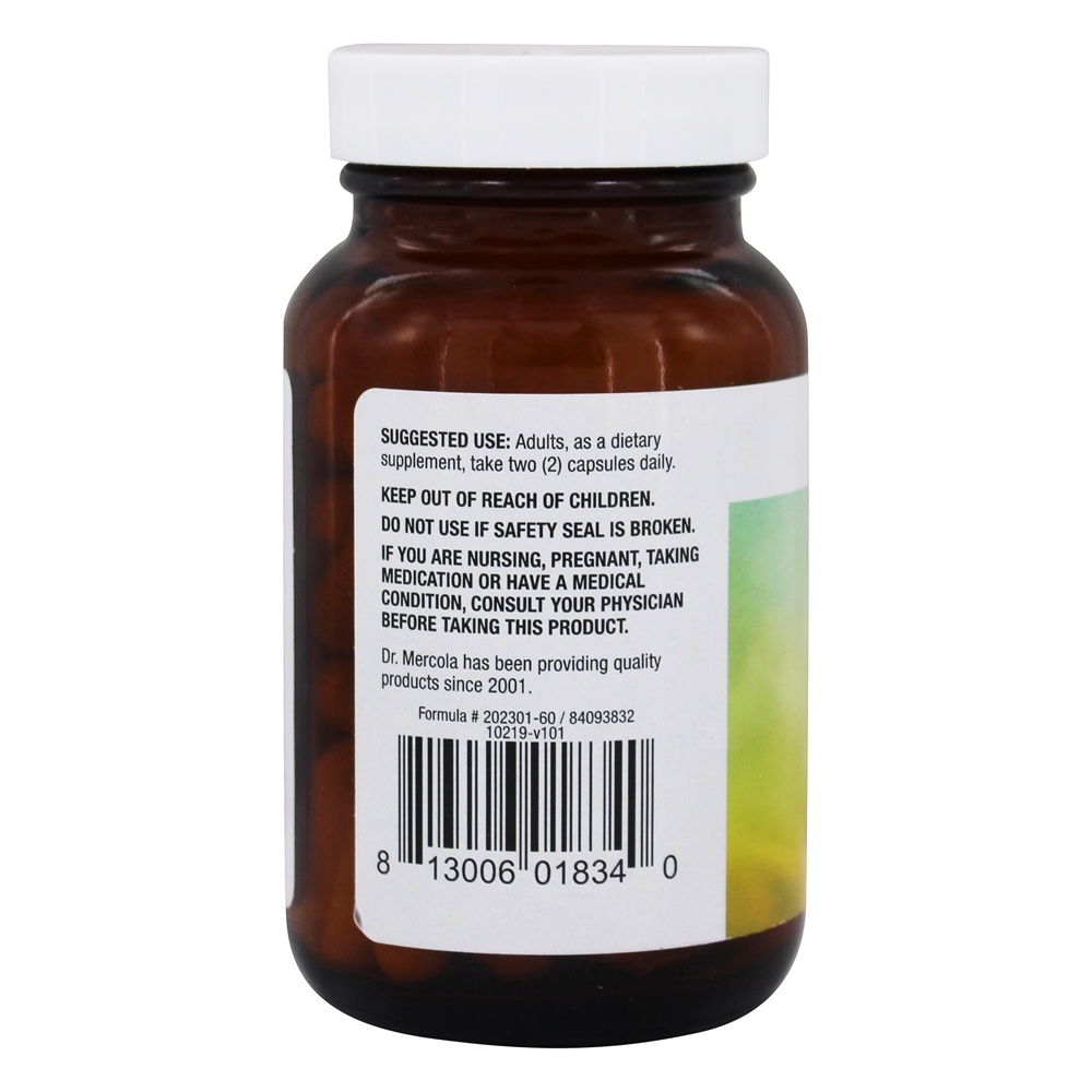 Complexo de Vitamina B com Benfotiamina - Cápsulas 60 Dr. Mercola - Imagem 3