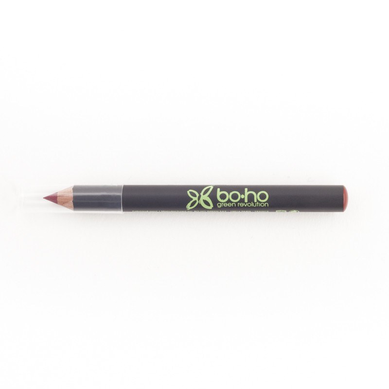 Lápis labial orgânico 03 Vermelho - 0.04 oz. Boho Green