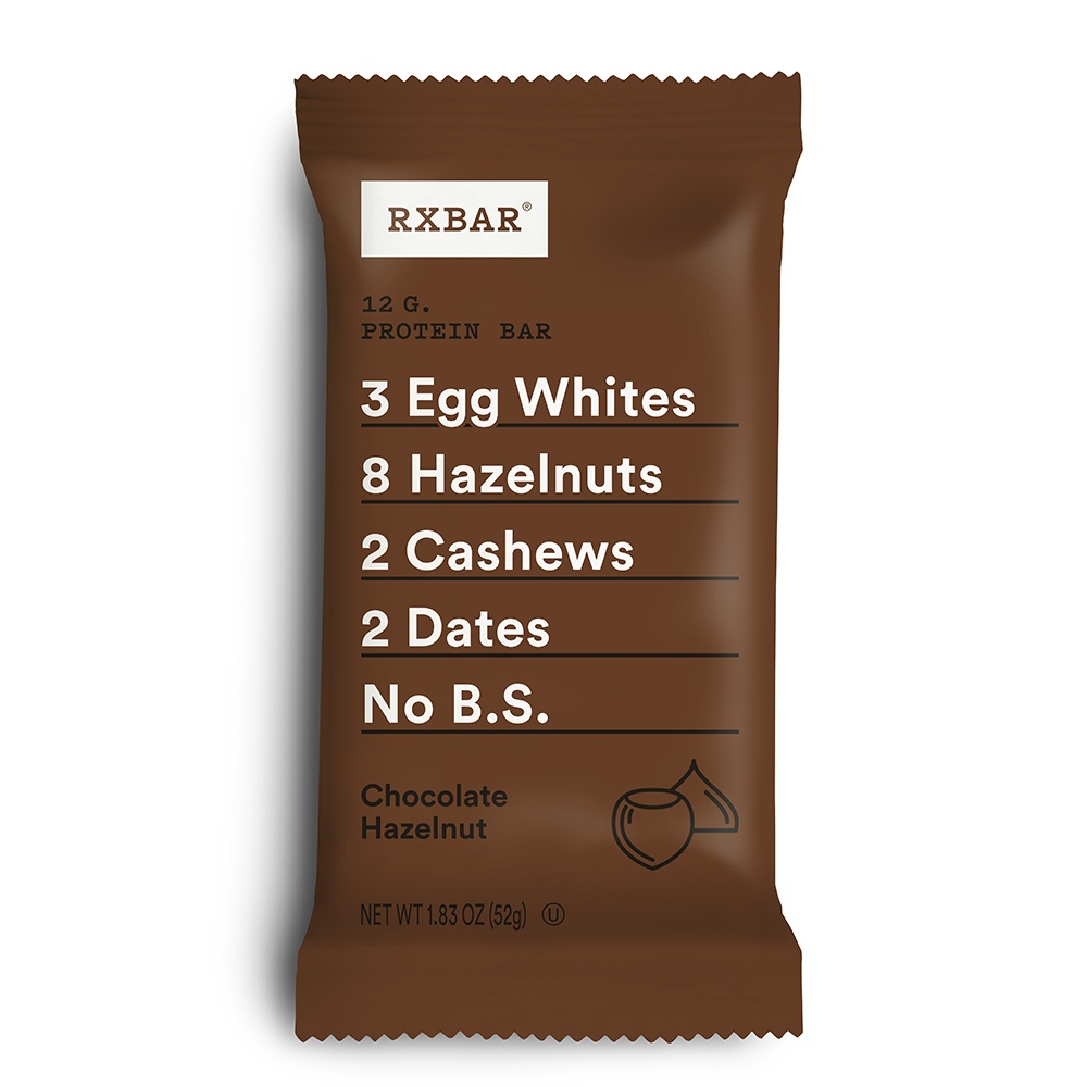 Proteína Bar Box Chocolate Avelã - 12 Barras RXBAR - Imagem 3