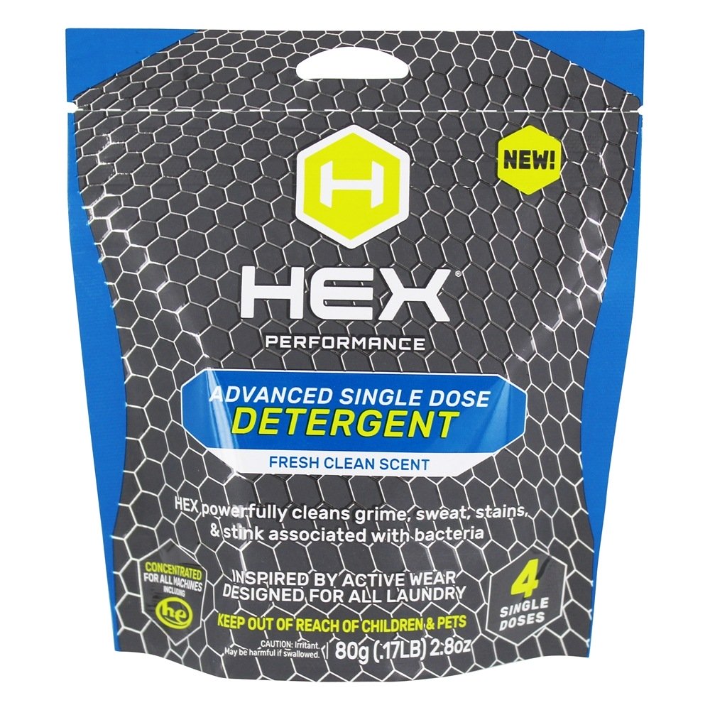 Detergente de dose única avançada Fresh Clean Scent - 2.8 oz. HEX Performance