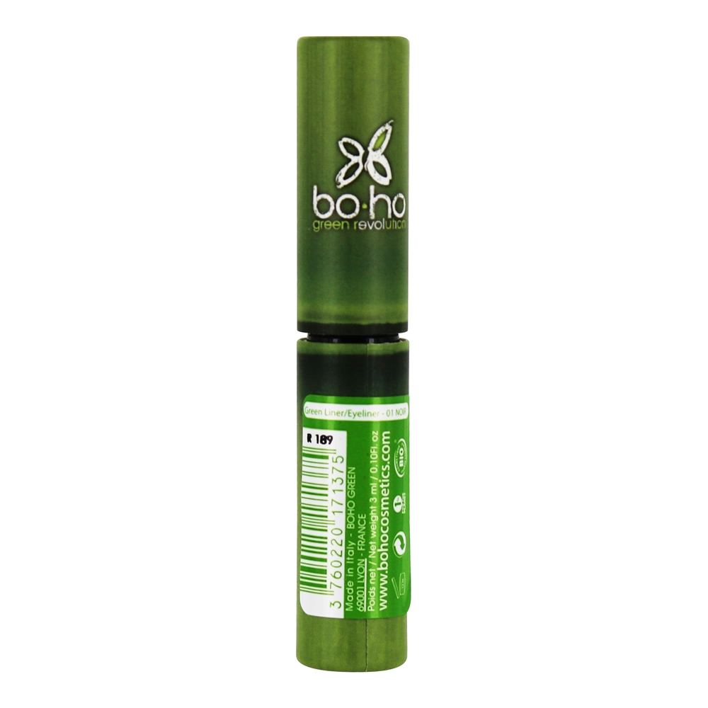 Green Eye Liner 01 Preto - 0.1 fl. oz. Boho Green - Imagem 3