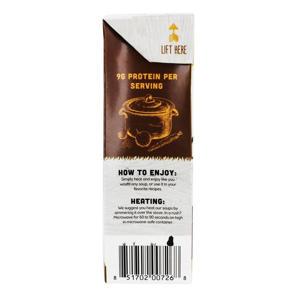 Sopa com caldo de osso de galinha Butternut Squash - 16.9 fl. oz. Kettle & Fire - Imagem 4