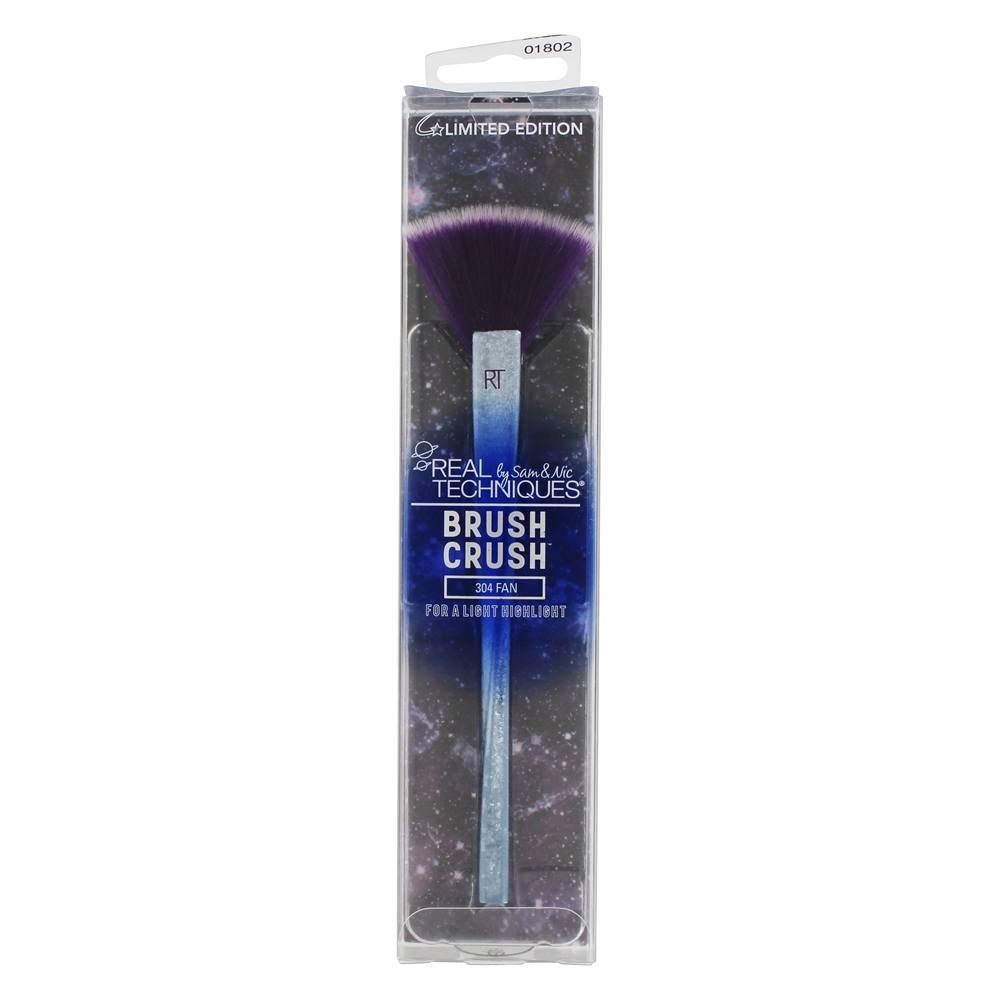 Esmagar Pincel para Destaque de Luz 304 Pincel de Ventilador - Volume 2 Edição Limitada Real Techniques - Imagem 2