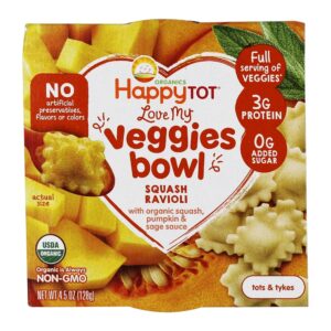 Comprar feliz tot tots orgânicos & tykes love my veggies bowl squash ravioli - 4. 5 oz. Happy family preço no brasil produtos para penteados saúde de crianças & bebês suplemento importado loja 65 online promoção -