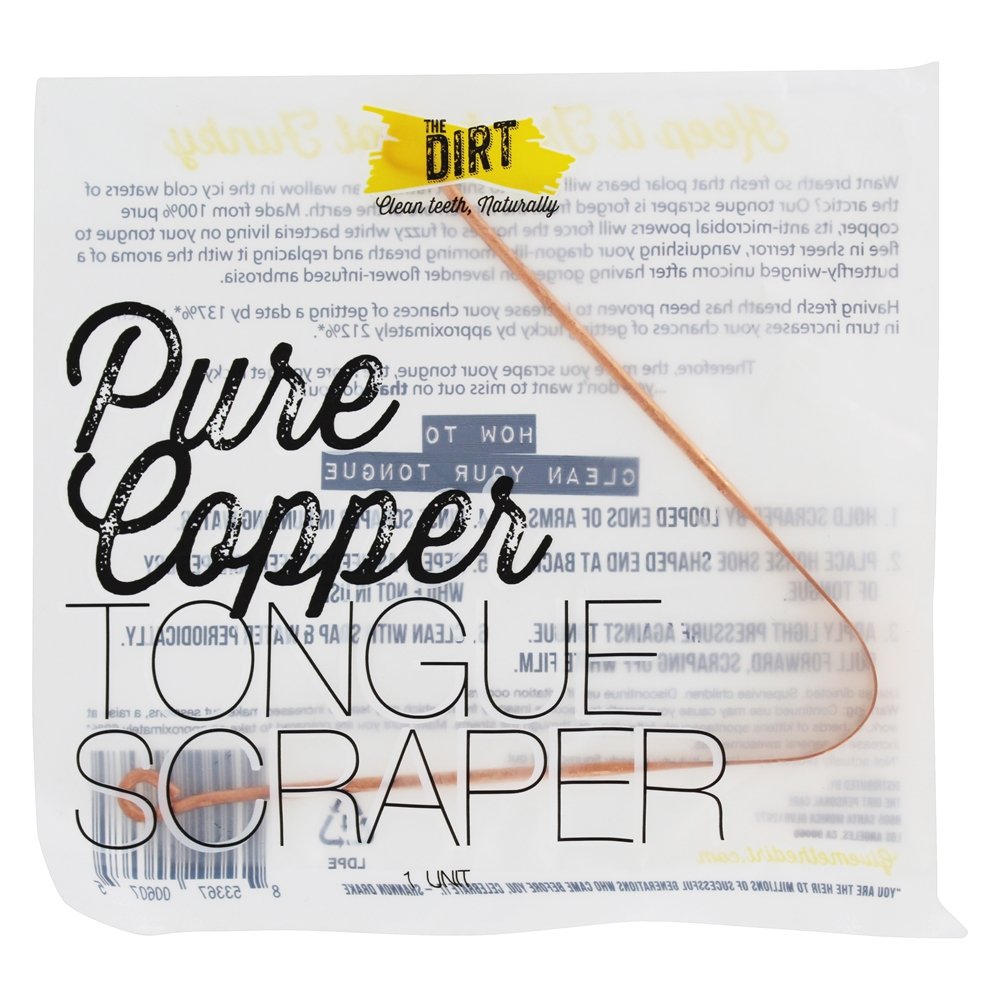 Raspador de língua de cobre Pure The Dirt