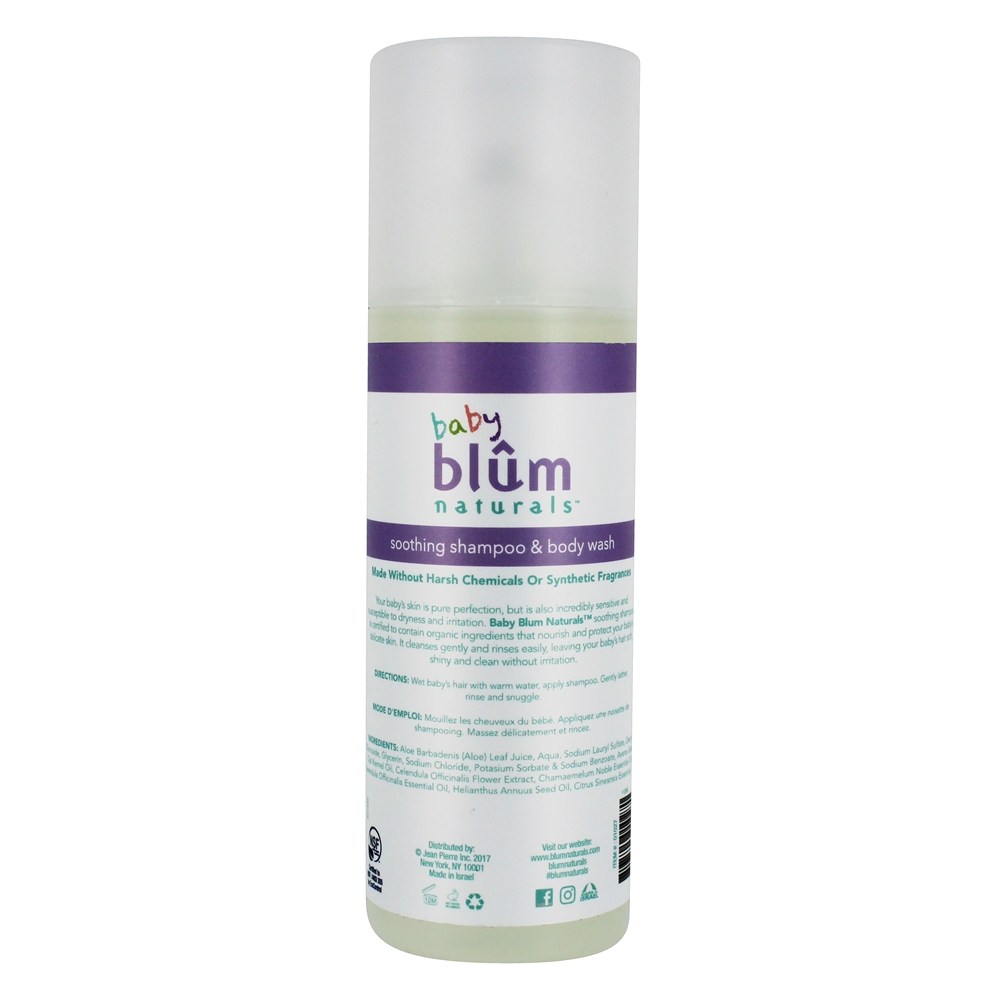 Shampoo Calmante para Pele Delicada - 14.07 fl. oz. Blum Naturals - Imagem 2