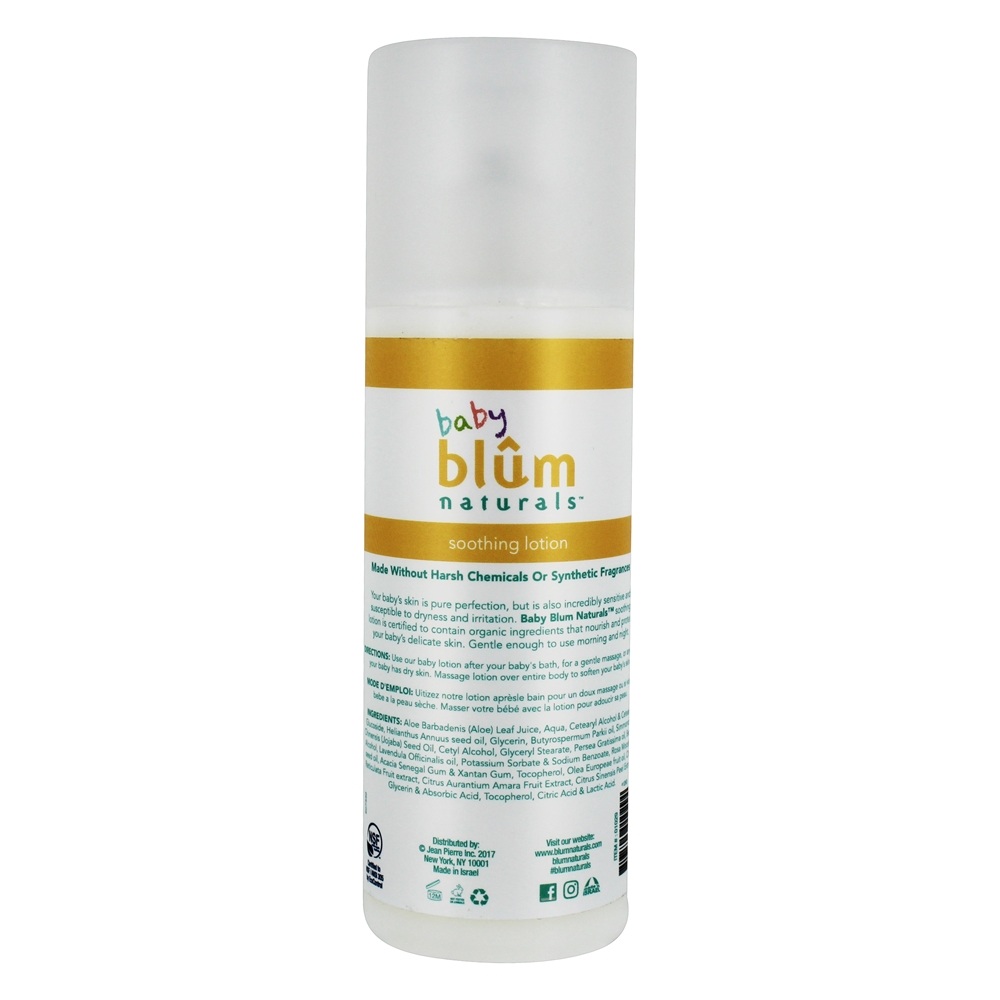 Loção Calmante para Bebês - 14.07 fl. oz. Blum Naturals - Imagem 2