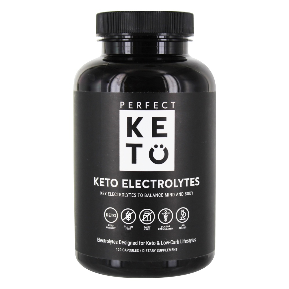 Keto Eletrólitos - Cápsulas 120 Perfect Keto