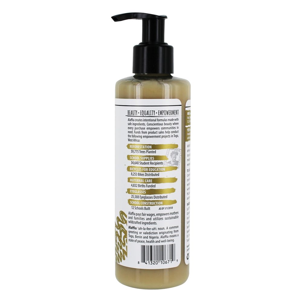 Reparação e Restauro Curling Definindo Creme Gel com Baobab & Argan - 8 fl. oz. Alaffia - Imagem 3