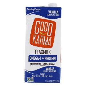 Comprar leite de linho com omega - 3 + baunilha de proteína - 32 fl. Oz. Good karma preço no brasil alimentos & lanches leite de soja e vegetais suplemento importado loja 5 online promoção - 7 de julho de 2022