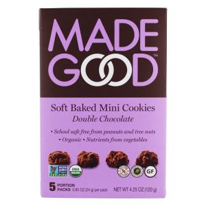 Comprar soft baked mini cookies duplo chocolate - 5 pacote (s) made good preço no brasil alimentos & lanches biscoitos suplemento importado loja 119 online promoção -