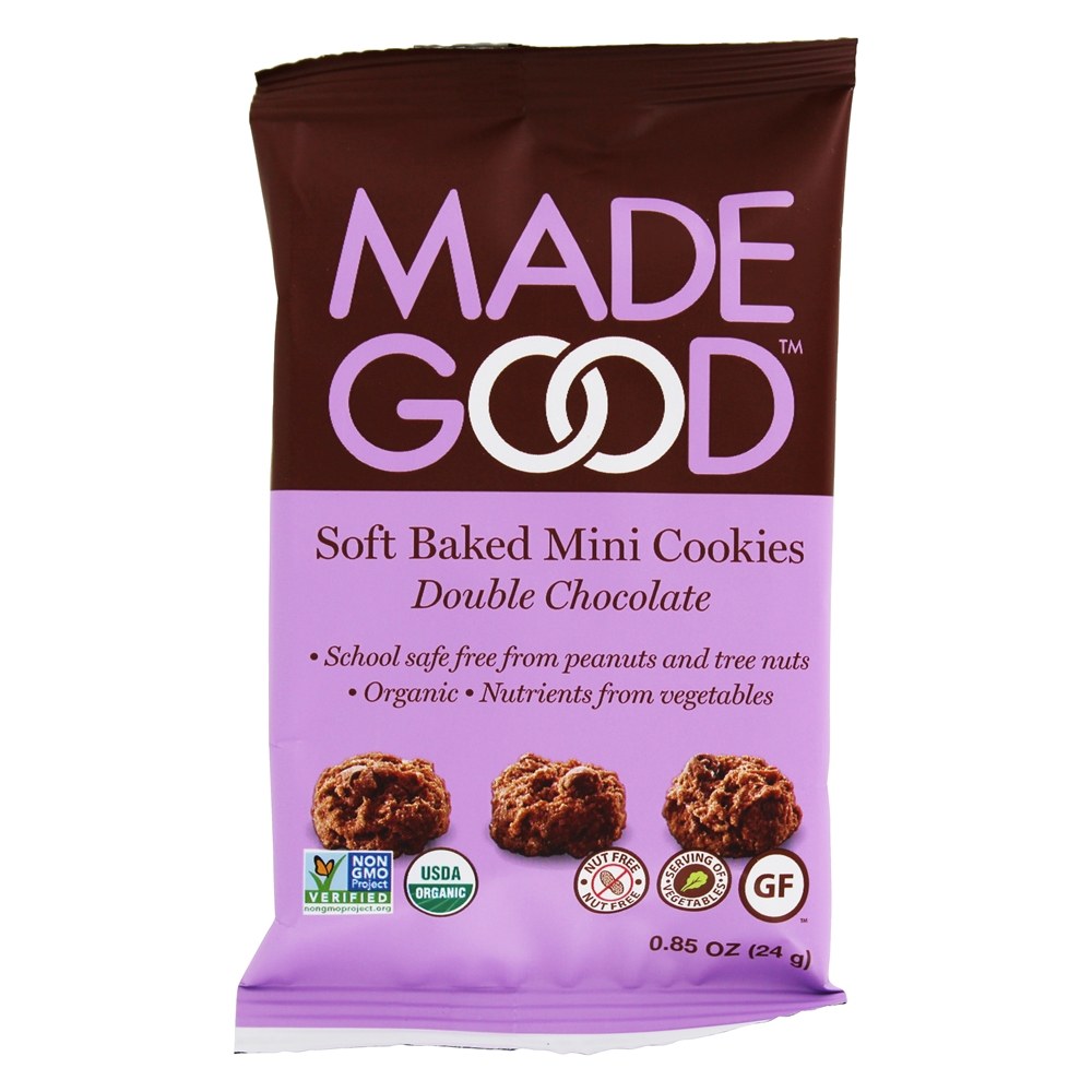 Soft Baked Mini Cookies Duplo Chocolate - 5 Pacote (s) Made Good - Imagem 5