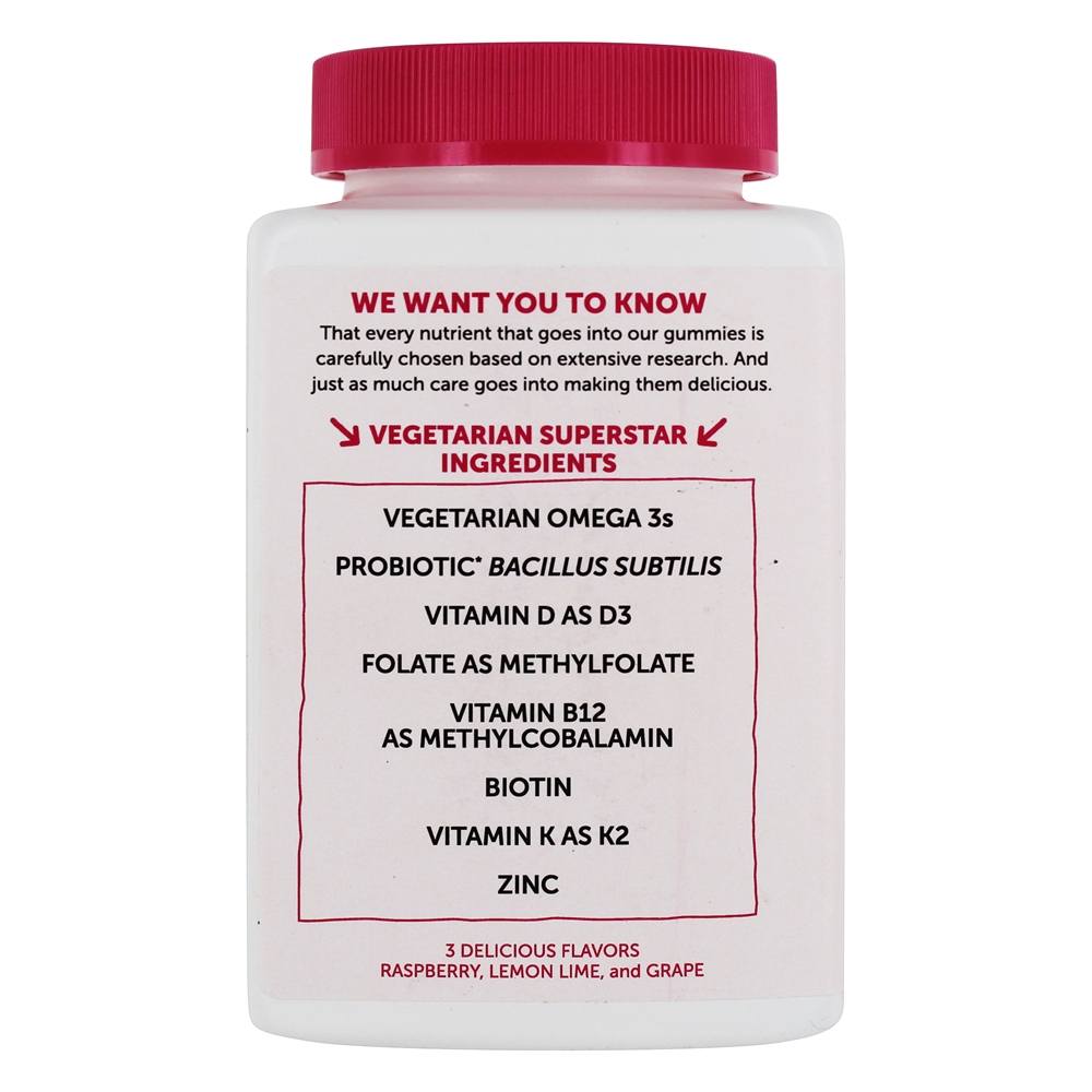 Multivitamínico Completo de Organics Women's - 120 Gomas vegetarianas SmartyPants - Imagem 4