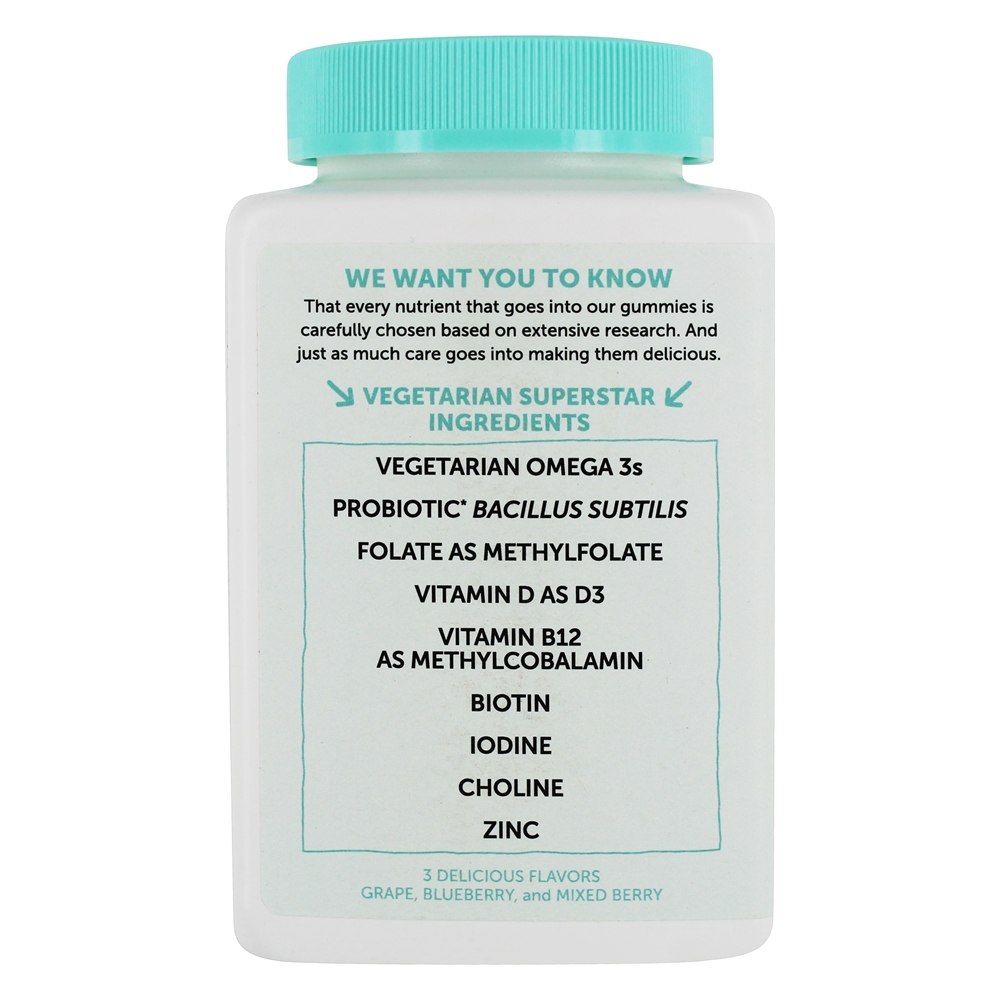 Organics Pré-natal Completo Multivitamínico - 120 Gomas vegetarianas SmartyPants - Imagem 4