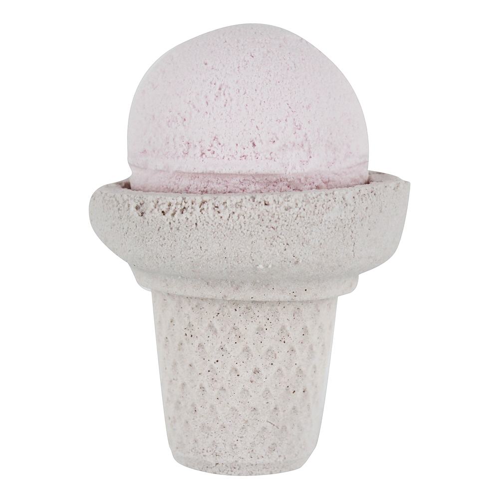 Cone de sorvete de bomba de banho Parfait de morango - 8 oz. Roxy Grace & Company - Imagem 2