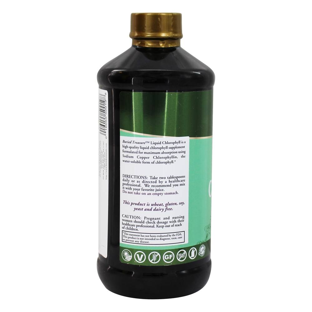 Hortelã Clorofila Líquida - 16 fl. oz. Buried Treasure Products - Imagem 3