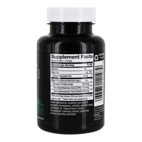 Comprar NutraVege Omega - 3 Fórmula da planta 500 mg. - 30 Softgels ...
